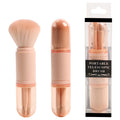 4-in-1 Makeup Brush Beauty Tool Mini Eye Brush Complexion Retractable Makeup Brush Portable Makeup Brush